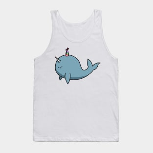 Party Narwhal Tank Top